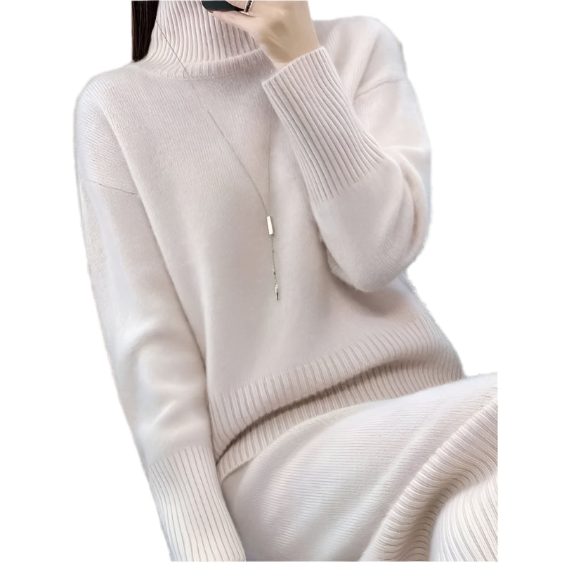 Chic Knit Sweater Dress Set