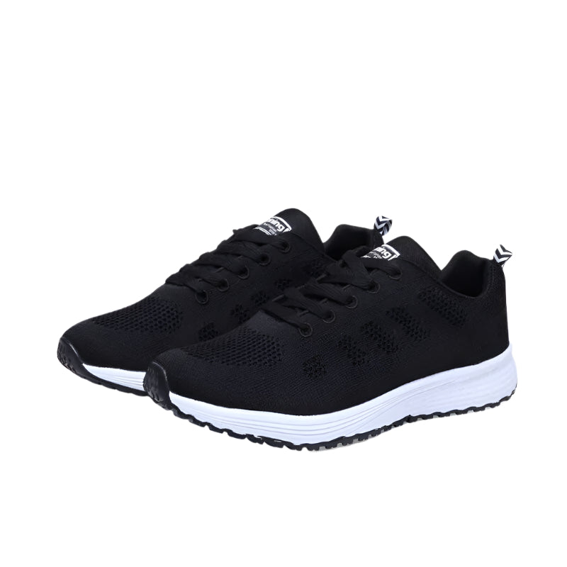 Breathable Mesh Platform Sneakers