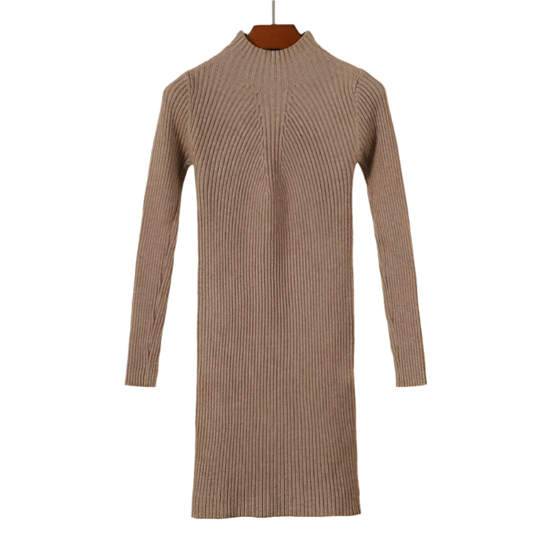 Cozy Knitted Midi Dress